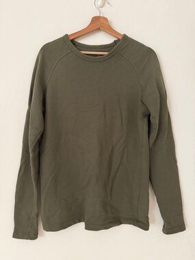 Triple Aught Design Razor Crewneck Merino Wool Cotton Pullover Sweater Men Small